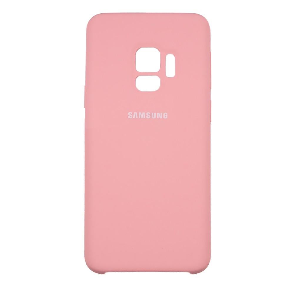 Чехол Silicone Case High Copy Samsung S9 Светло-розовый