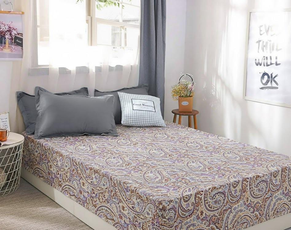 Простыня Zastelli бязь Турецкие огурцы 145х210 см (31262445)