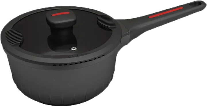 Ковш с антипригарным покрытием Magio MG-1172 с крышкой 1,9 л 18 см. (2355814029)