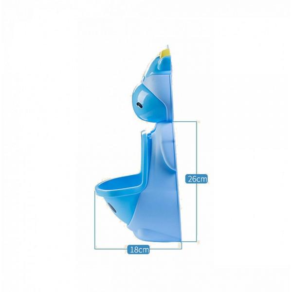 Детский писсуар Leluno LB1371 Коровка Голубой - фото 2