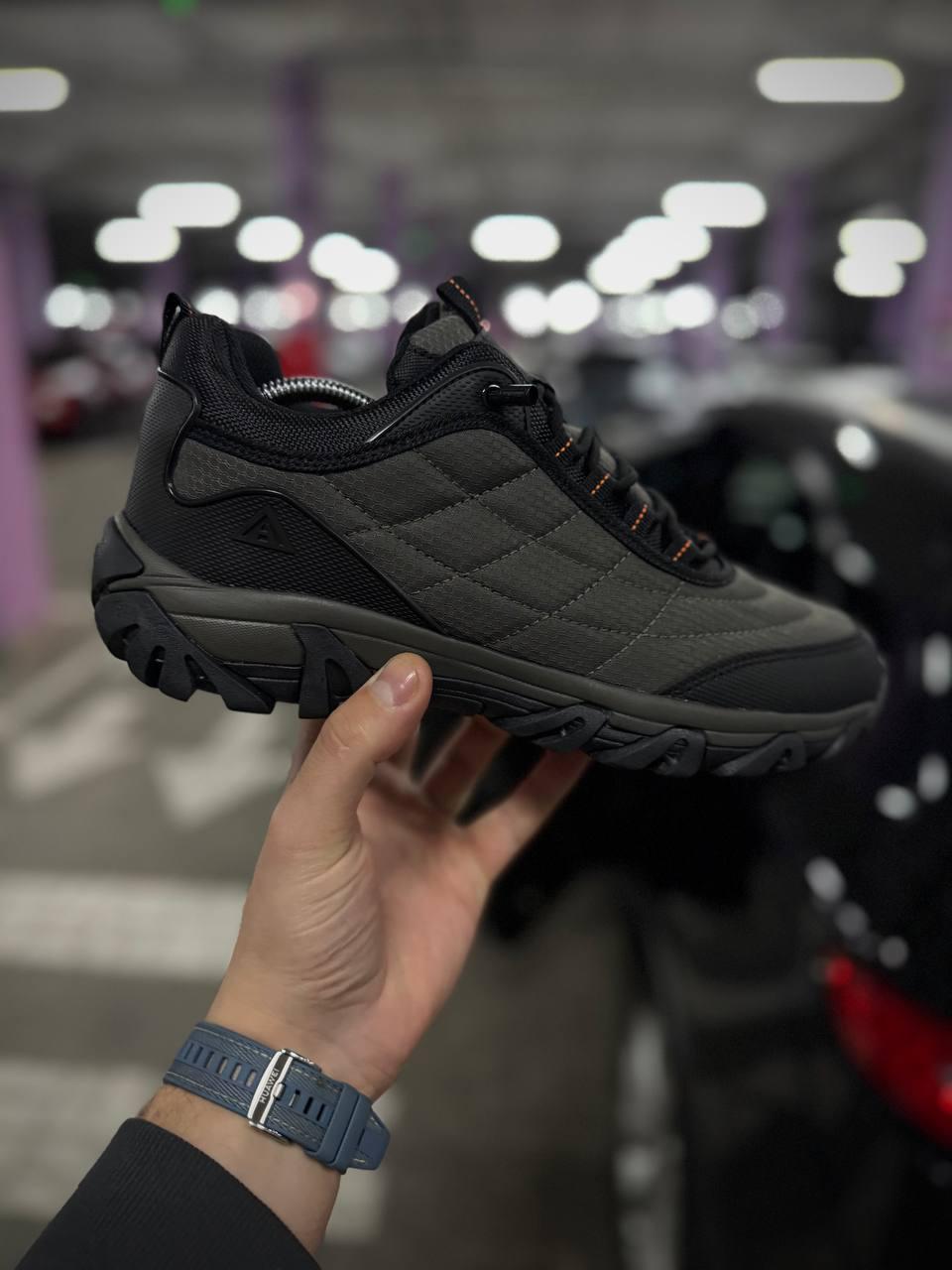 Кросівки чоловічі зимові термо військові KMB р. 46 29,5 см Хакі (30304865) - фото 2