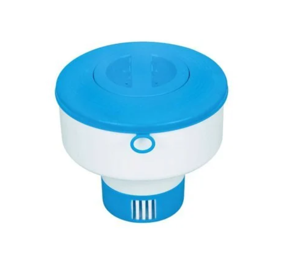 Дозатор для хімії Intex 29041 для таблеток MAX хлор для басейнів будь-якого типу Блакитно-білий (132-9-29041)