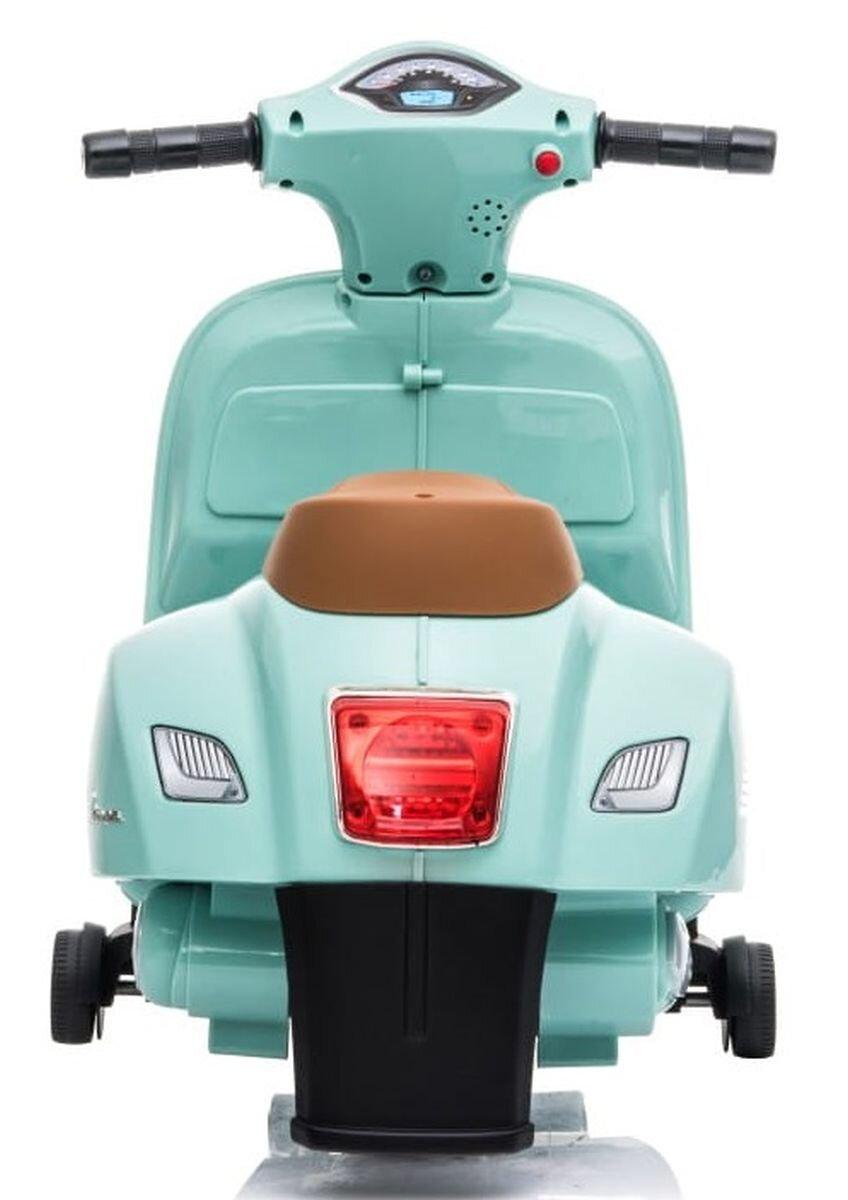 Скутер детский электрический Sun Baby Scooter Vespa Бирюзовый - фото 2