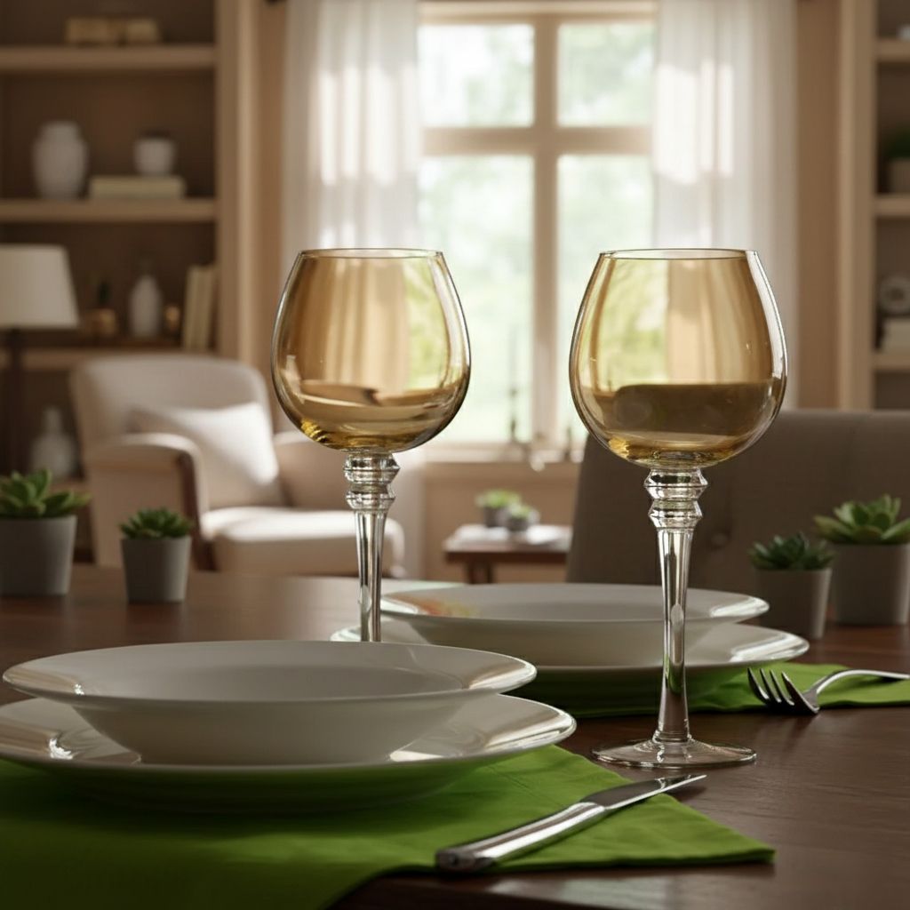 Комплект бокалов для вина Sakura 400 мл 2 шт. - фото 6