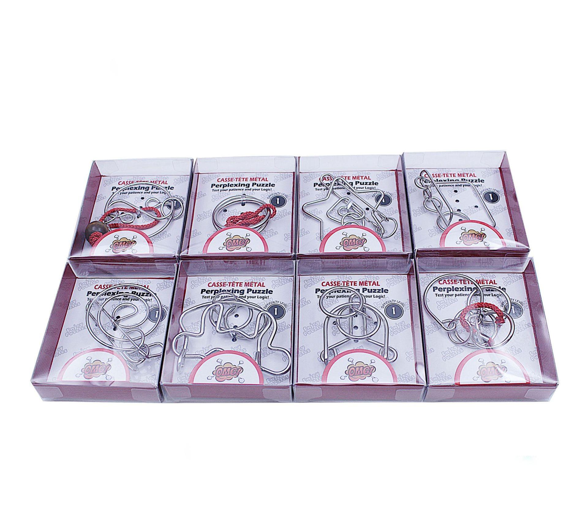 Металлические головоломки для детей и взрослых Oray