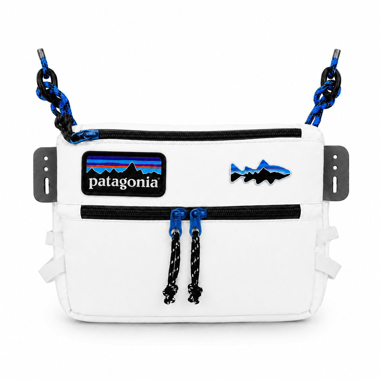 Сумка через плечо Patagonia Messenger водоотталкивающая с 4 отделениями Белый Сумка через плечо Patagonia Messenger водоотталкивающая с 4 отделениями Белый