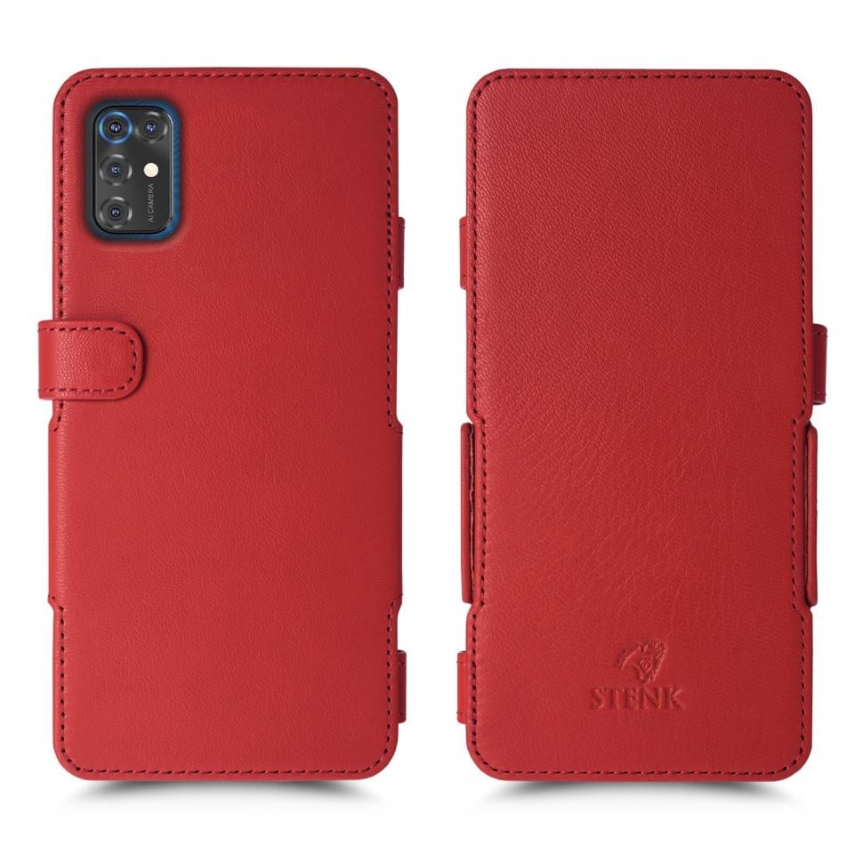 Чехол книжка Stenk Prime для ZTE Blade V2020 Smart Красный (68103)