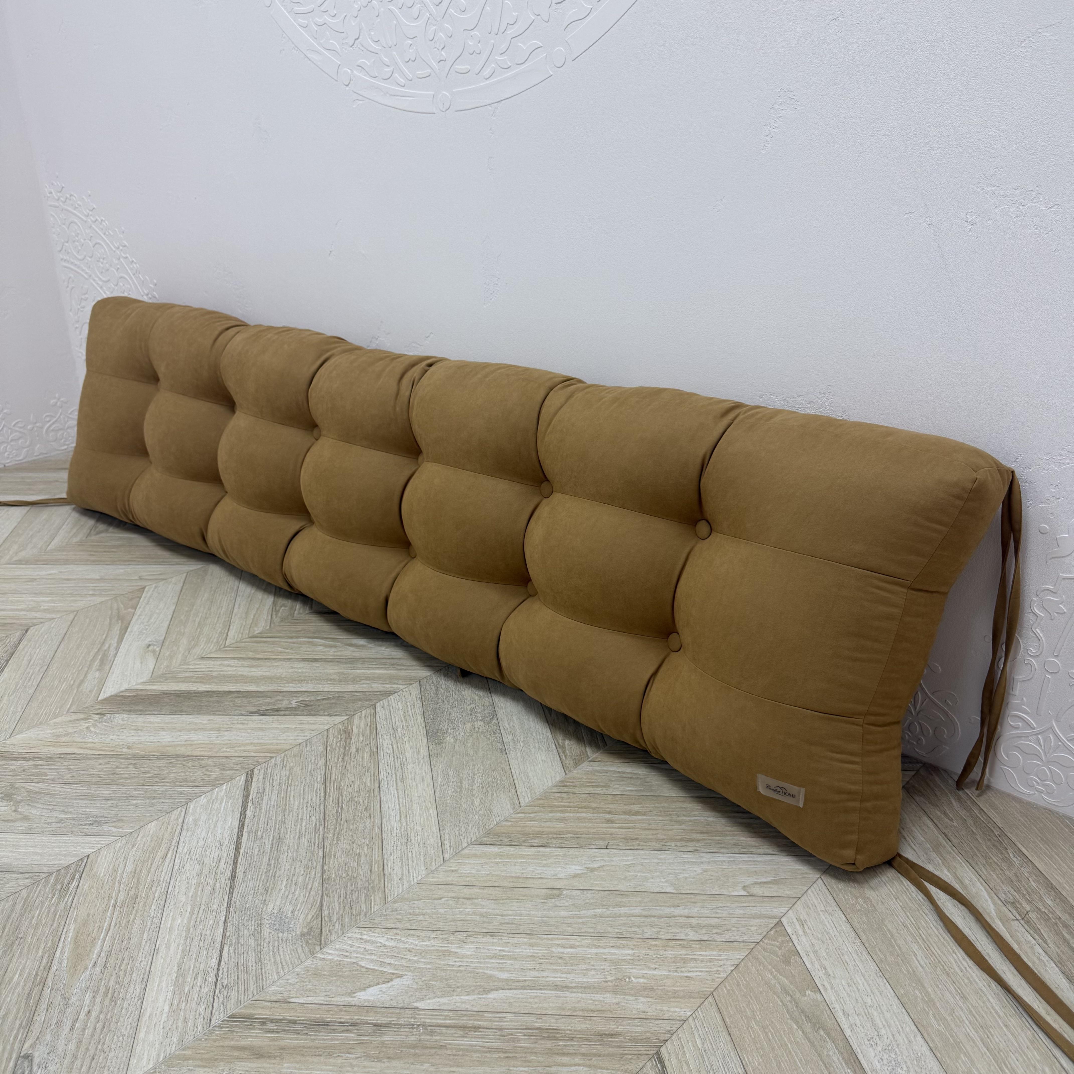 Подушка-спинка Comfort Home замшева 180х45 см
