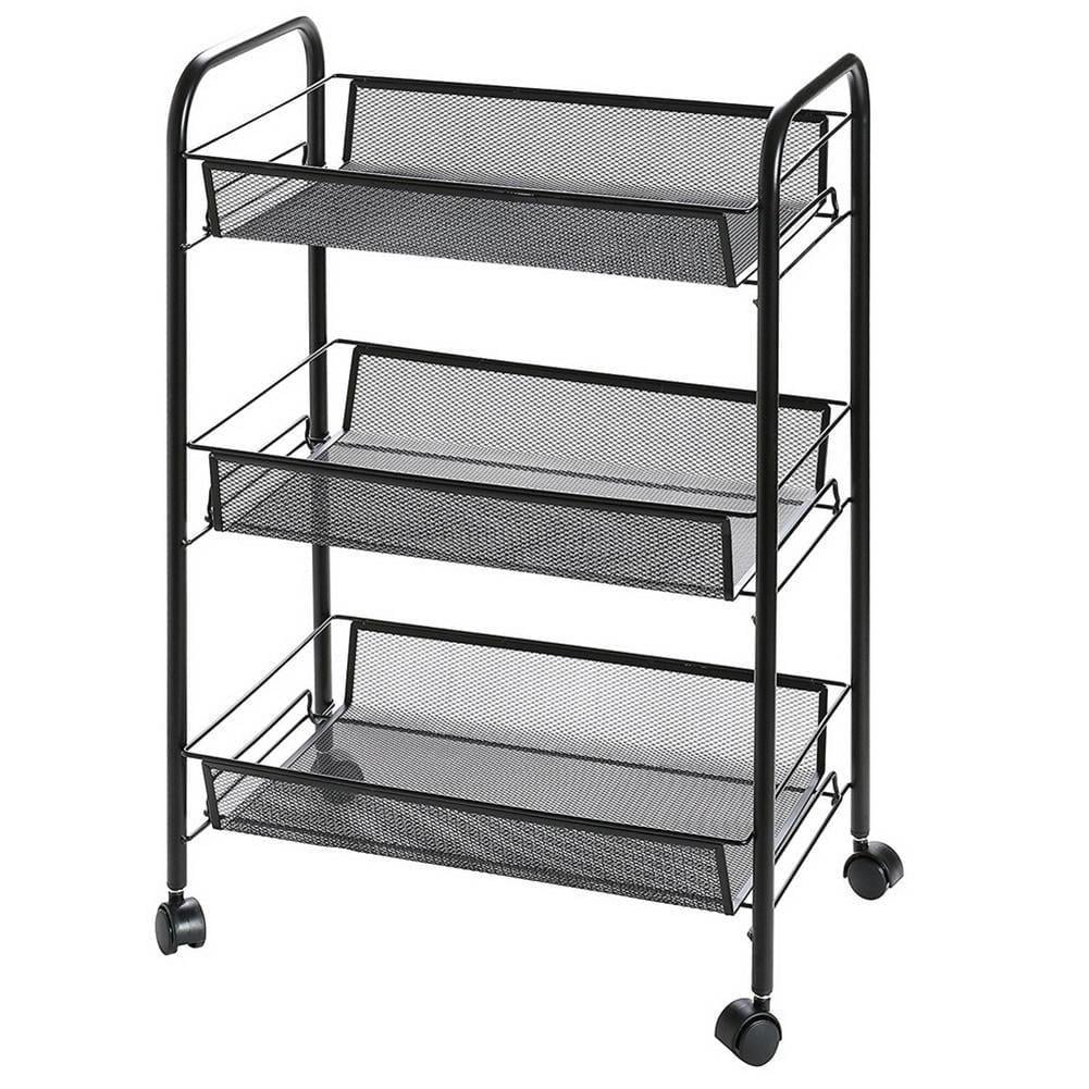 Стеллаж мобильный Leobert Loft Black (2616427408)