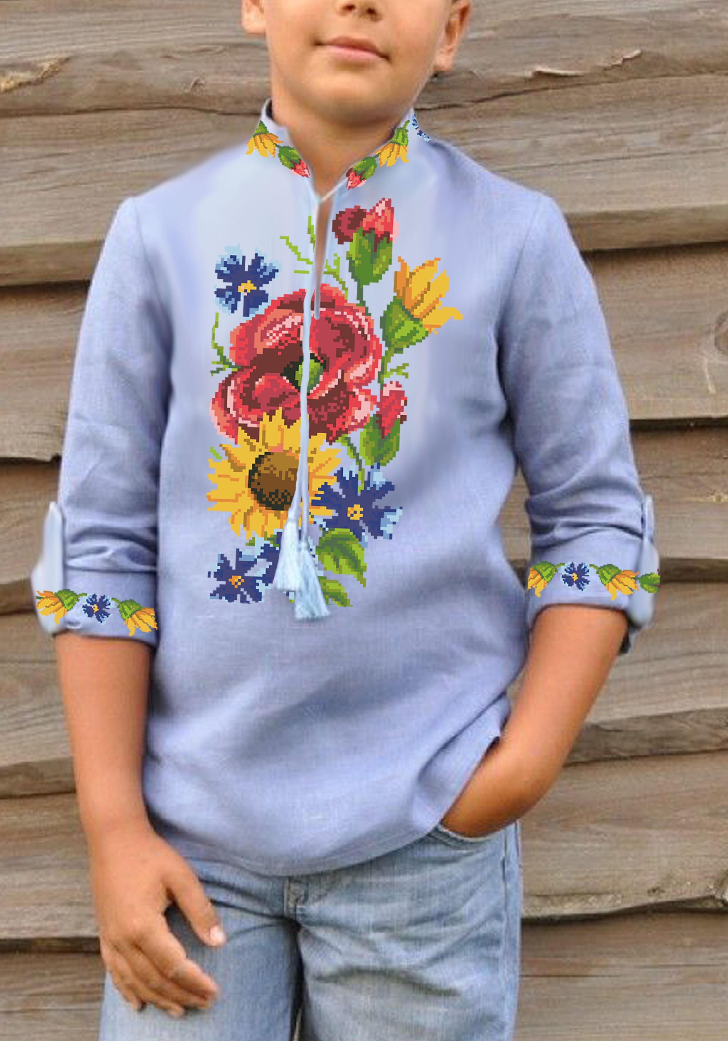 Заготовка для вишивки нитками/бісером домоткане полотно (СХД-7)