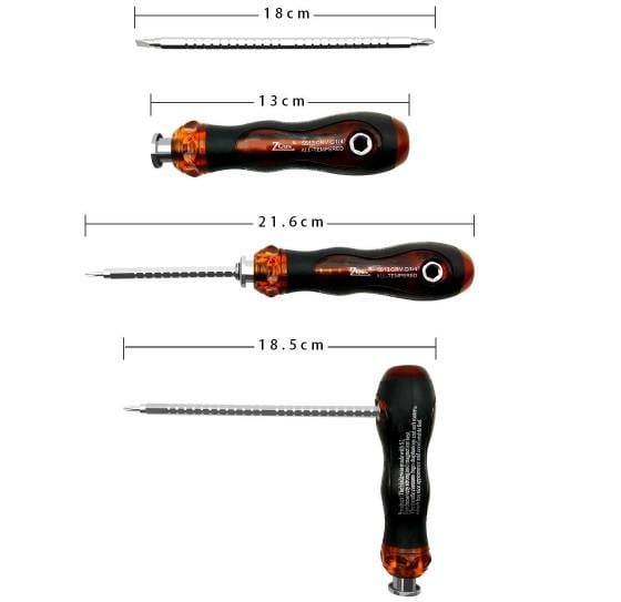 Набор отверток универсальная двухсторонняя (1617682669) - фото 3