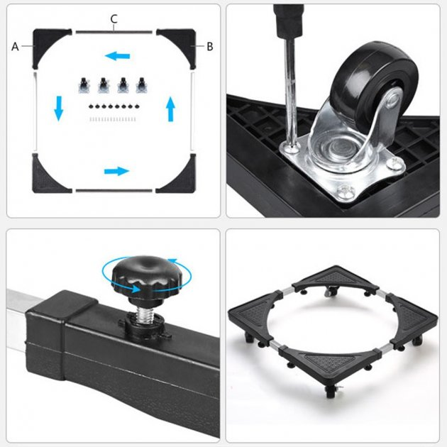 Підставка для побутової техніки на колесах (6695ad73) - фото 4