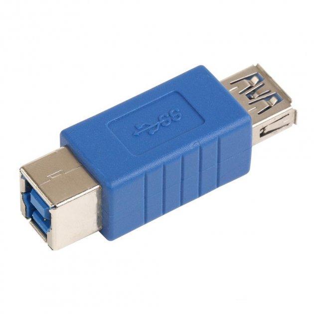 Переходник SUNROZ USB 3.0-USB Type-B 3.0 Blue (A48488)