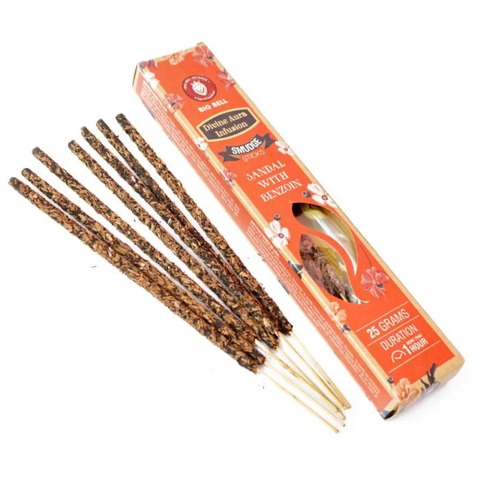 Аромапалички Big Bell Smudge Sandal Benzoin 25 г (9131030)
