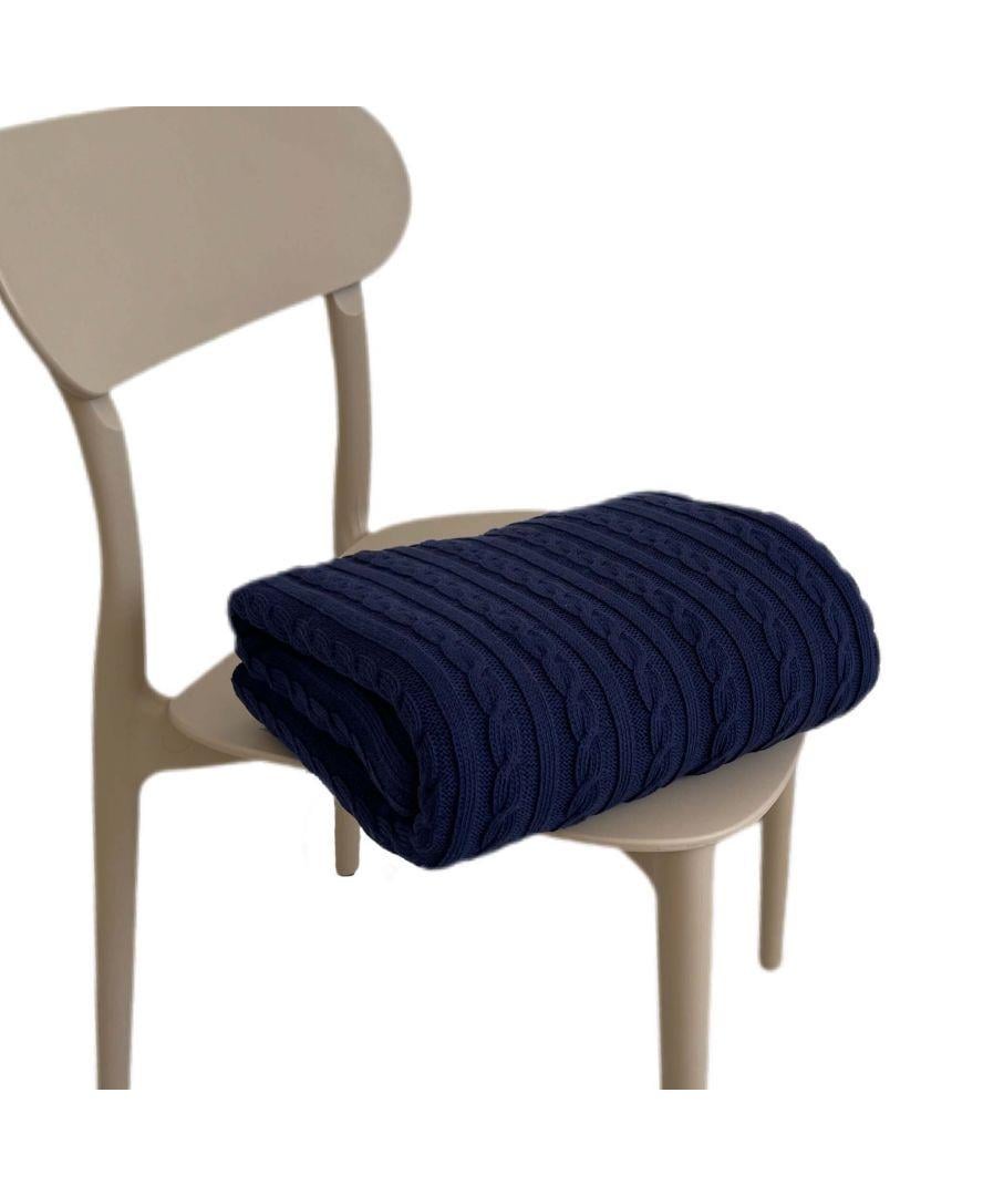 Плед Exclusive Nature 140х180 см Синій (026675) - фото 3 Плед Exclusive Nature 140х180 см Синій (026675) - фото 3