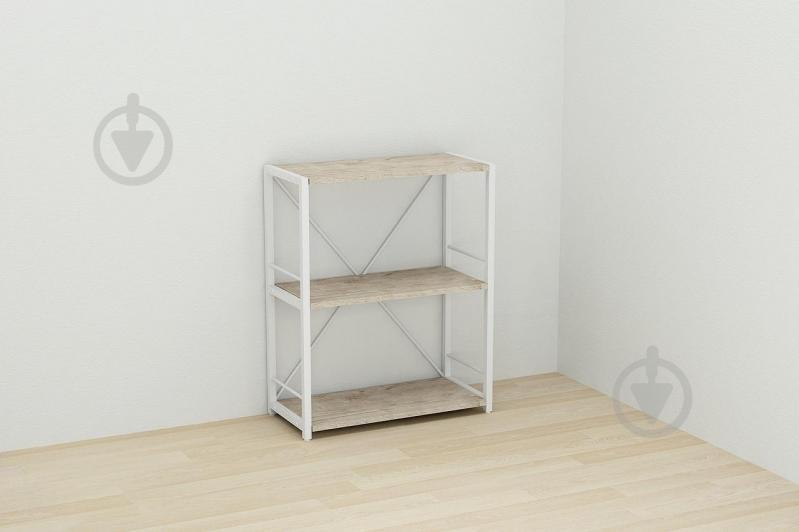 Этажерка Ferrum-decor Конект 73x60x28 см Дуб шервуд (XK00224)