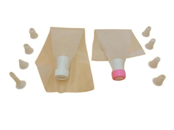 Мішок кондитерський силіконовий багаторазовий для крему 2 шт. з пластмасовими насадками 8 шт. L 26 см W 14 см (17766)