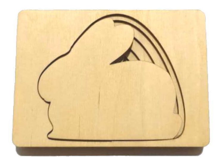 Игрушка рамка-вкладыш Yoko Зайчик (YETVBE)