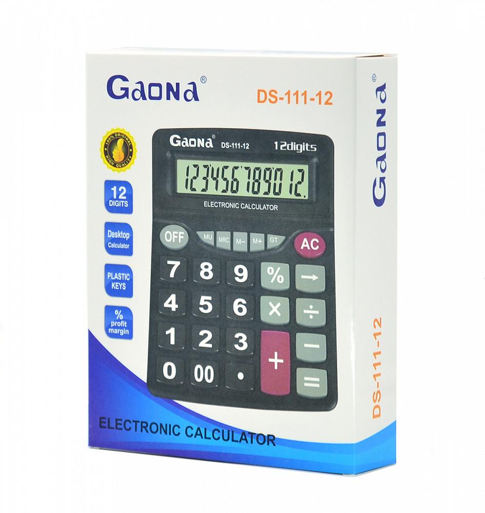 Калькулятор Gaona DS-111-12 (CALC-006) - фото 4