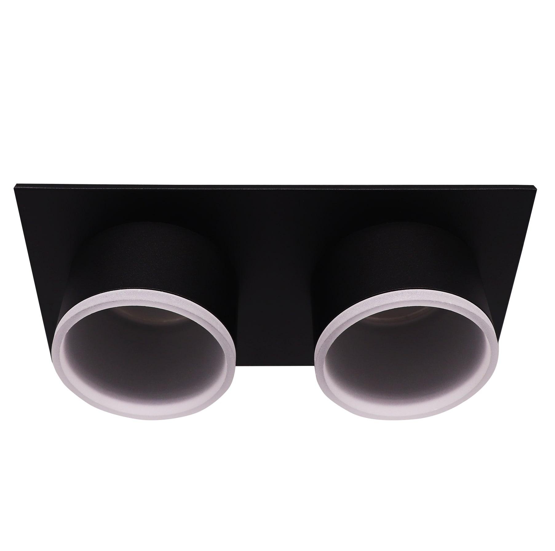 Светильник точечный Sirius PRD S 3626S-2 BK 2 лампочки