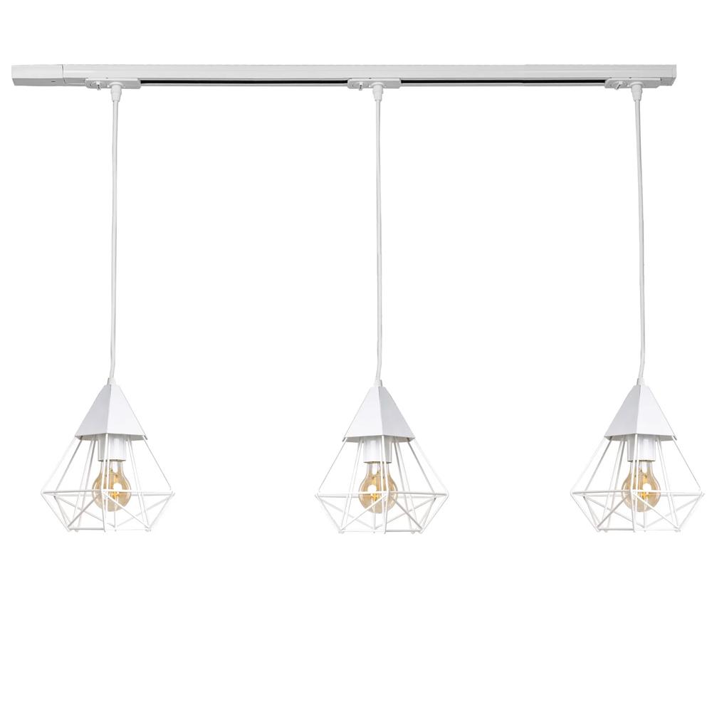 Светильник подвесной трековый Atmolight Track-3 Quarz TP220-1000-3 White
