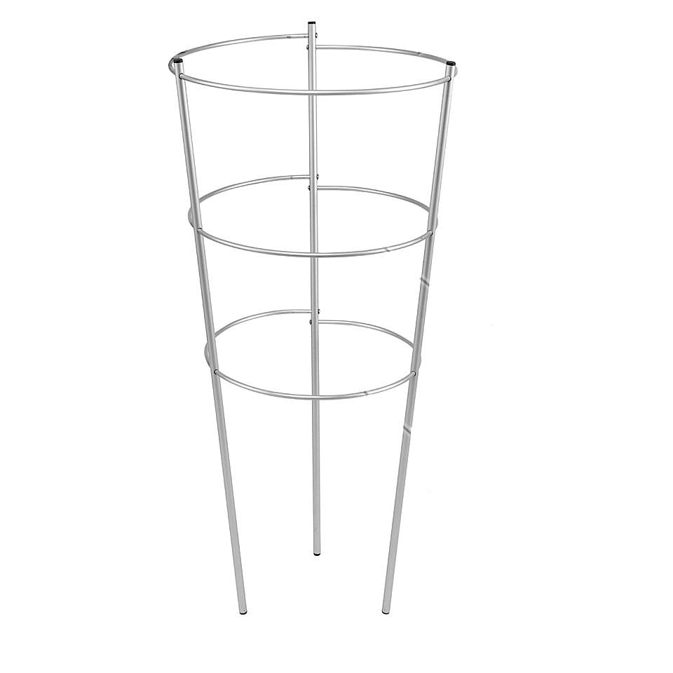Опора для растений кольцевая на три кольца 1000х500х500 мм (КО-D16/D8-1000*500/450/400)