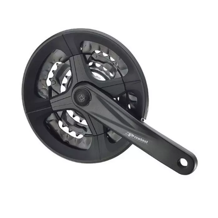 Шатун велосипедный ProWheel FC-CU11 44/32/22T 170 мм Черный (VR-10923)