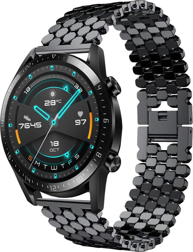 Металлический Ремешок Scaly для Huawei Watch GT Black (28768-2B)