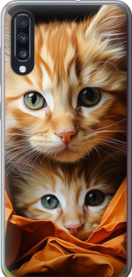 Чехол на Samsung Galaxy A70 2019 A705F Котики 2 (5664t-1675-42517)