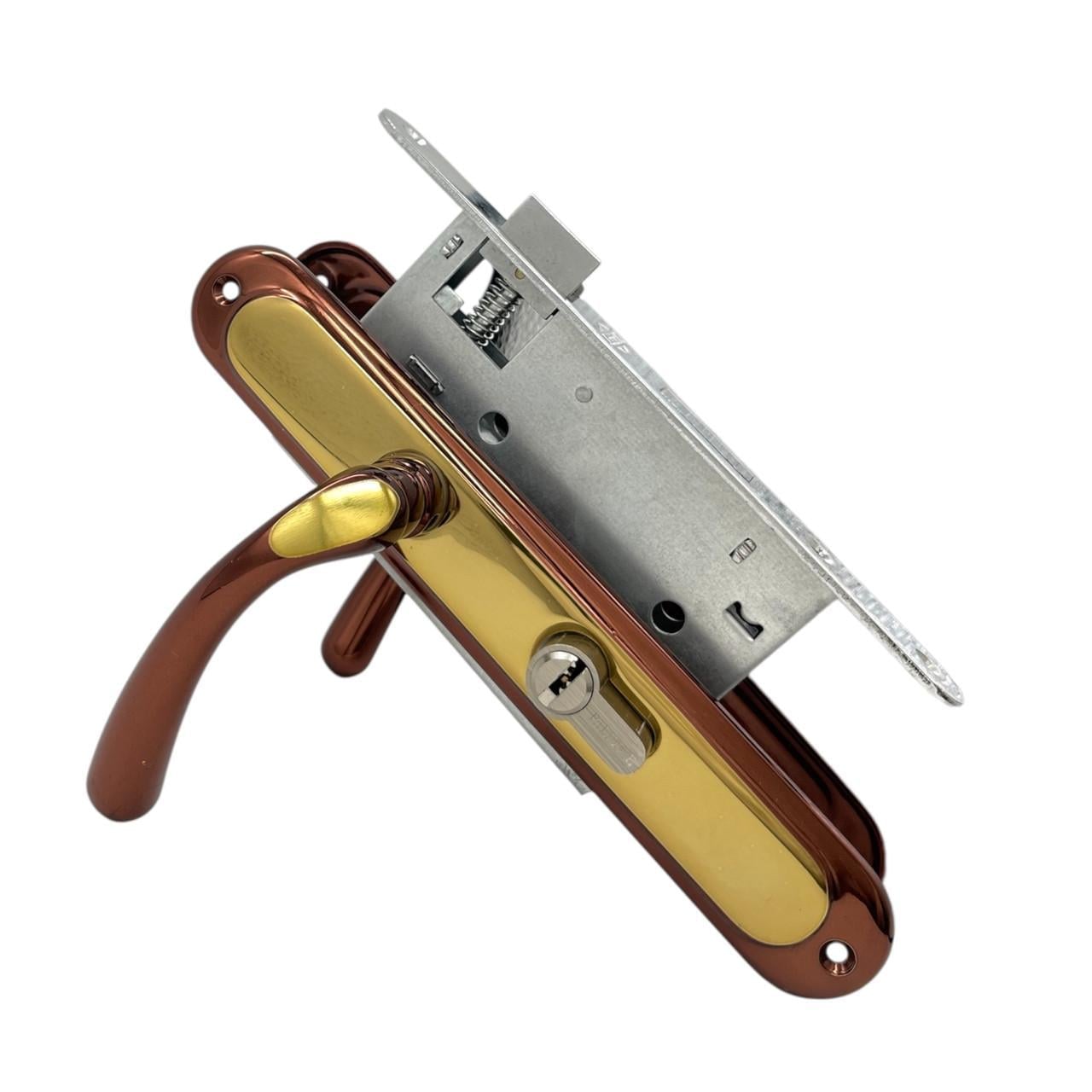 Замок с ручками Ozen Kumru 55 мм Bronz Albrifin Yale (310091)