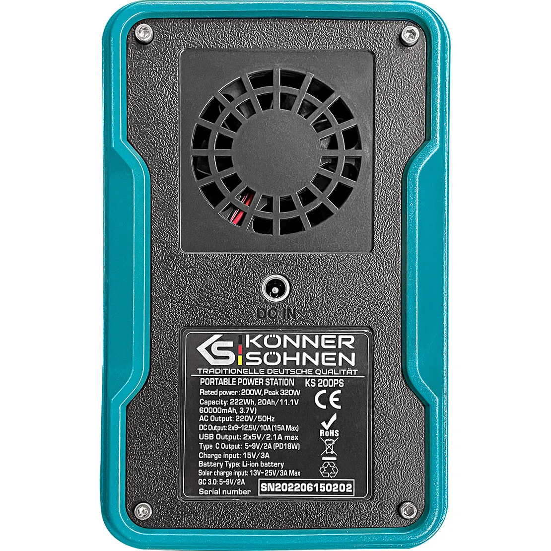 Зарядная станция Konner&Sohnen KS 200PS - фото 7