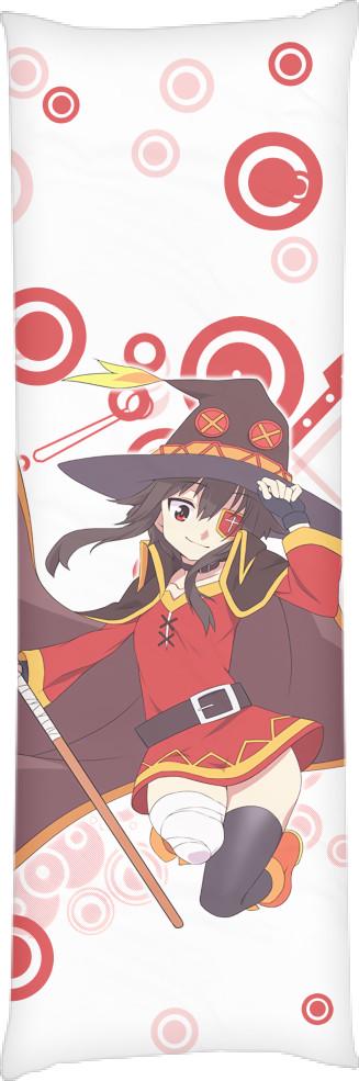 Подушка дакимакура Коносуба Konosuba 3 50x150 см (13545726)