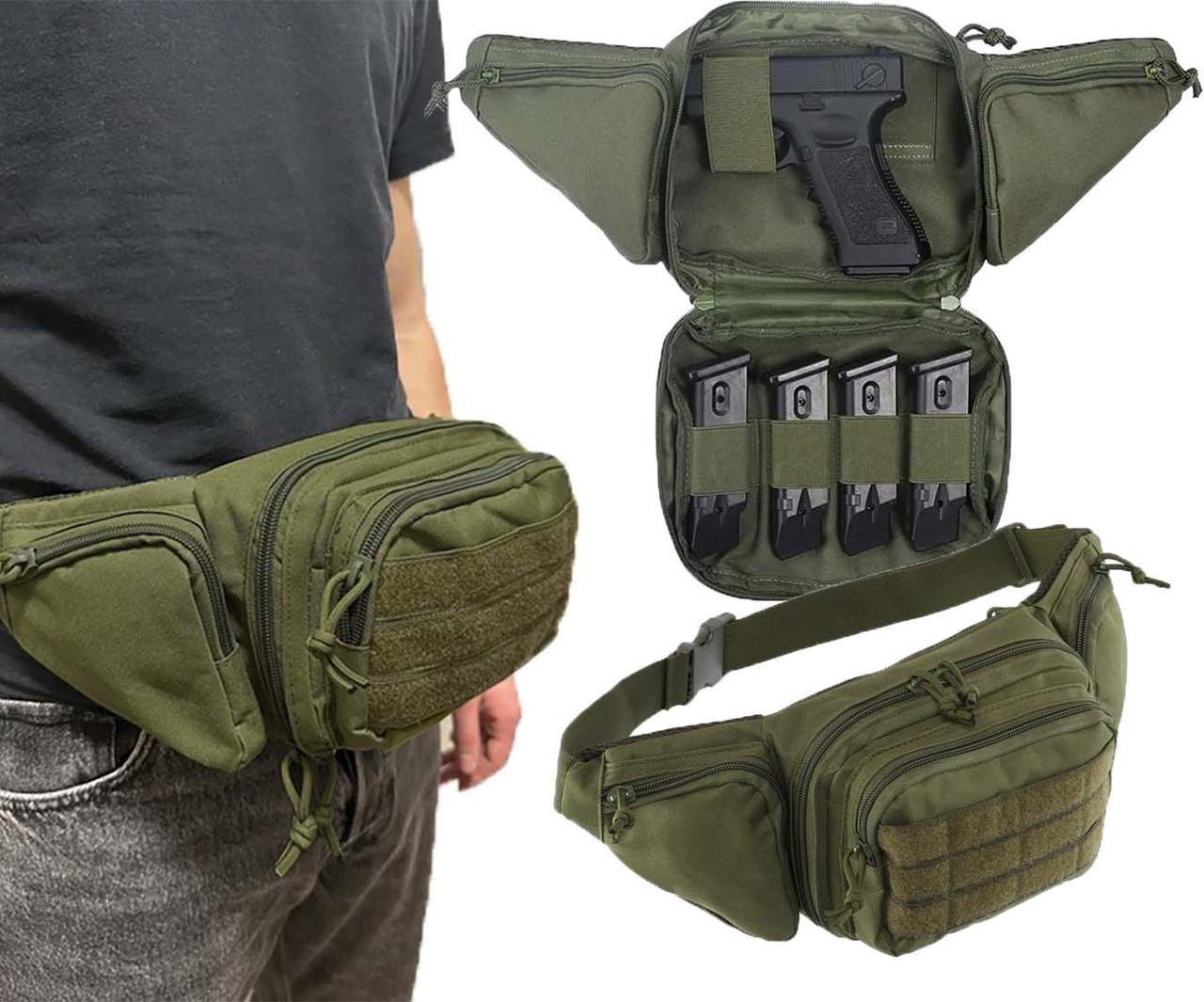 Сумка на пояс/плече 43х16х8 см Green - фото 5 Сумка на пояс/плече 43х16х8 см Green - фото 5