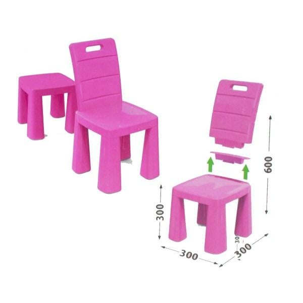 Стілець-табурет артикул Doloni-TOYS 04690/3 (4922203313038)