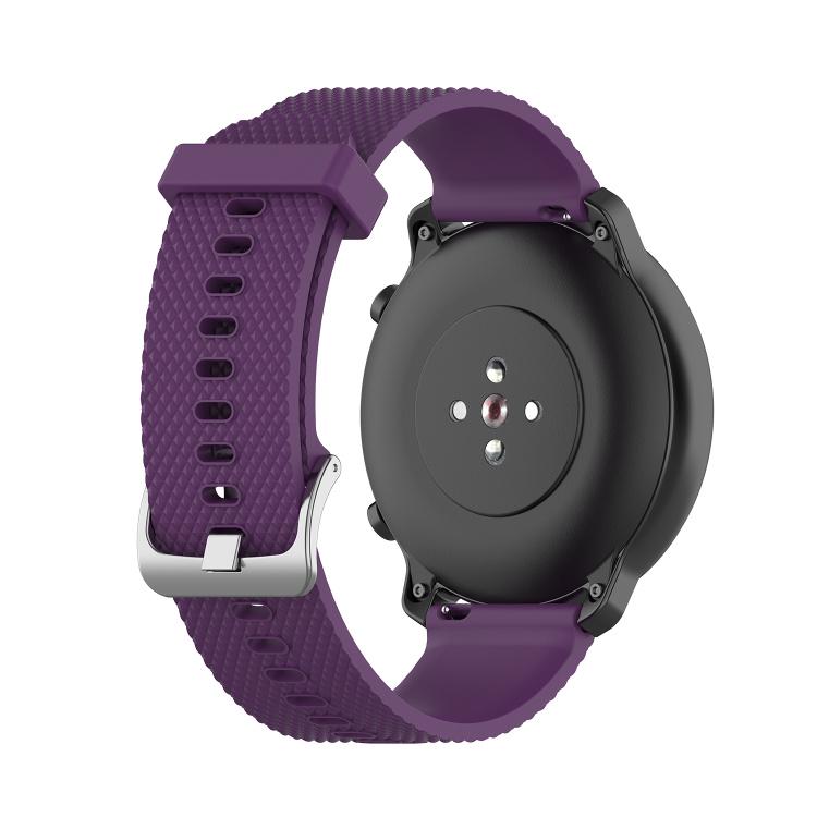 Ремінець силіконовий BeWatch 20 мм Samsung Galaxy Watch 42 3 41 мм Active/Active 2 GT Фіолетовий (1011413) - фото 3 Ремінець силіконовий BeWatch 20 мм Samsung Galaxy Watch 42 3 41 мм Active/Active 2 GT Фіолетовий (1011413) - фото 3