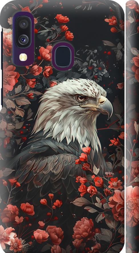 Чехол на Samsung Galaxy A40 2019 A405F Цветочный страж (6102m-1672-42517)