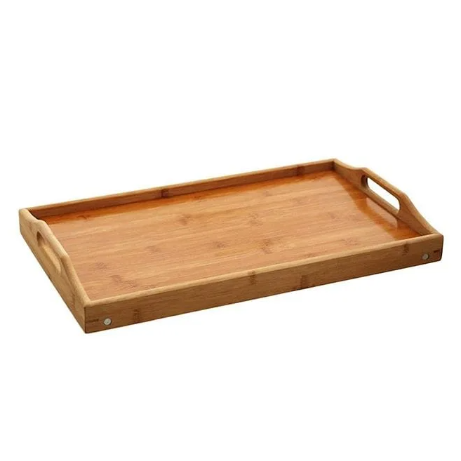 Піднос бамбуковий на ніжках Flora (45077) - фото 2 Піднос бамбуковий на ніжках Flora (45077) - фото 2