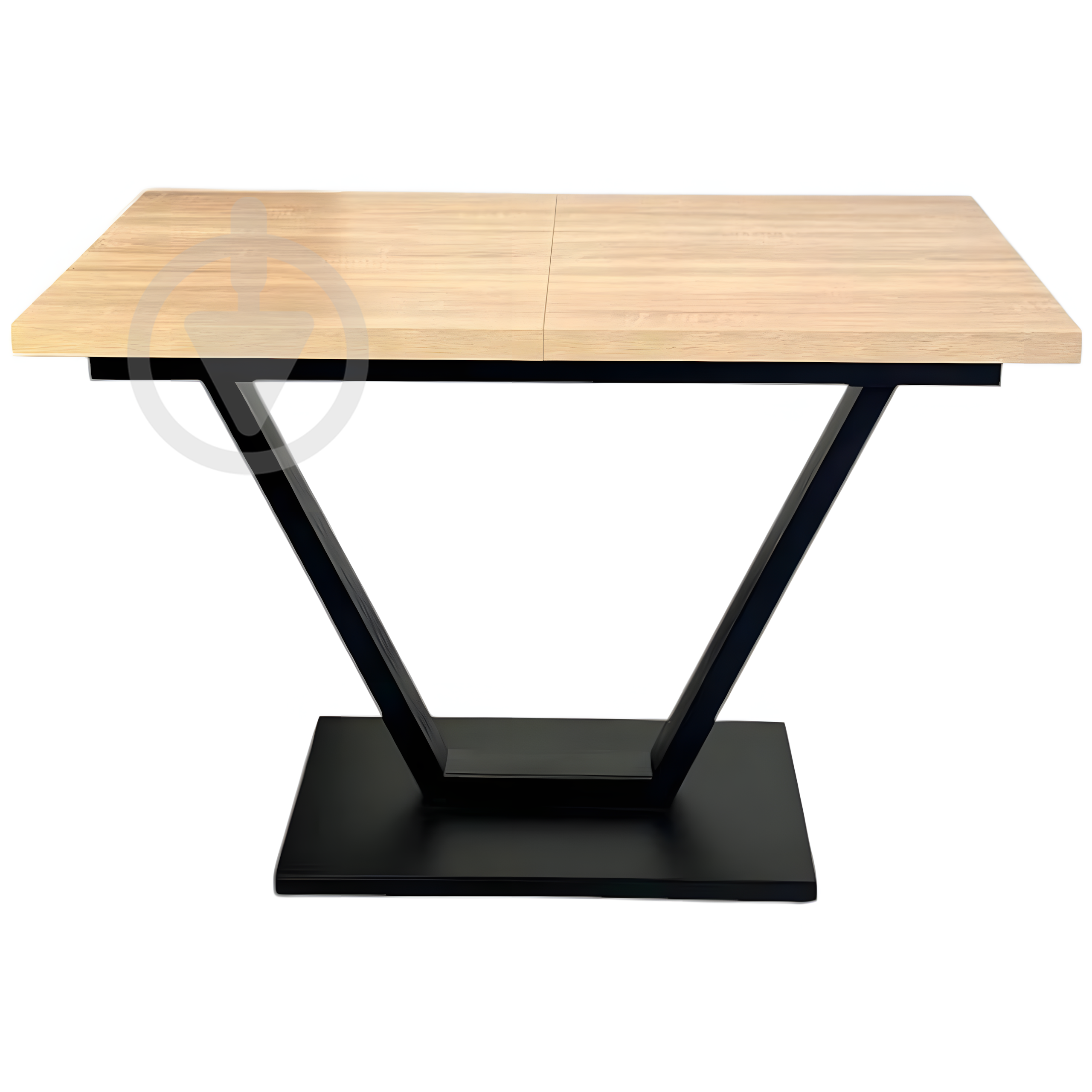 Стол кухонный раскладной RoMax Vegas Loft 180/220х85 см Дуб Сонома/Черный