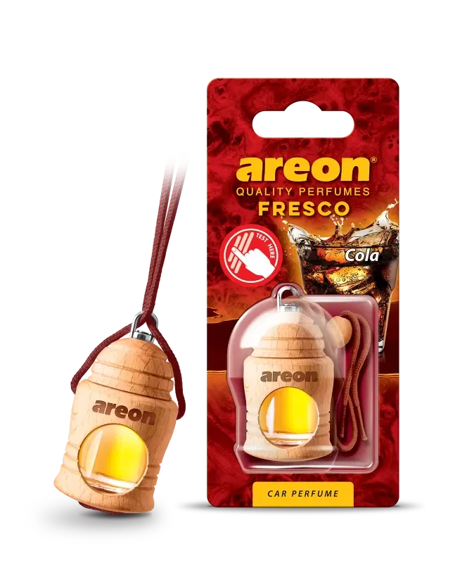 Ароматизатор на зеркало Areon Fresco Cola (FRTN41)