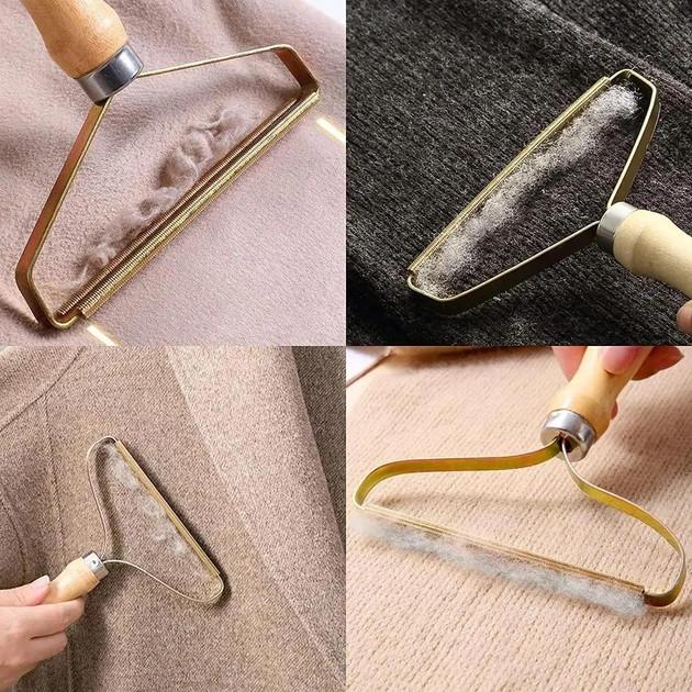 Щітка-скребок двостороння для видалення катишок/ворсу/вовни тварин - фото 3