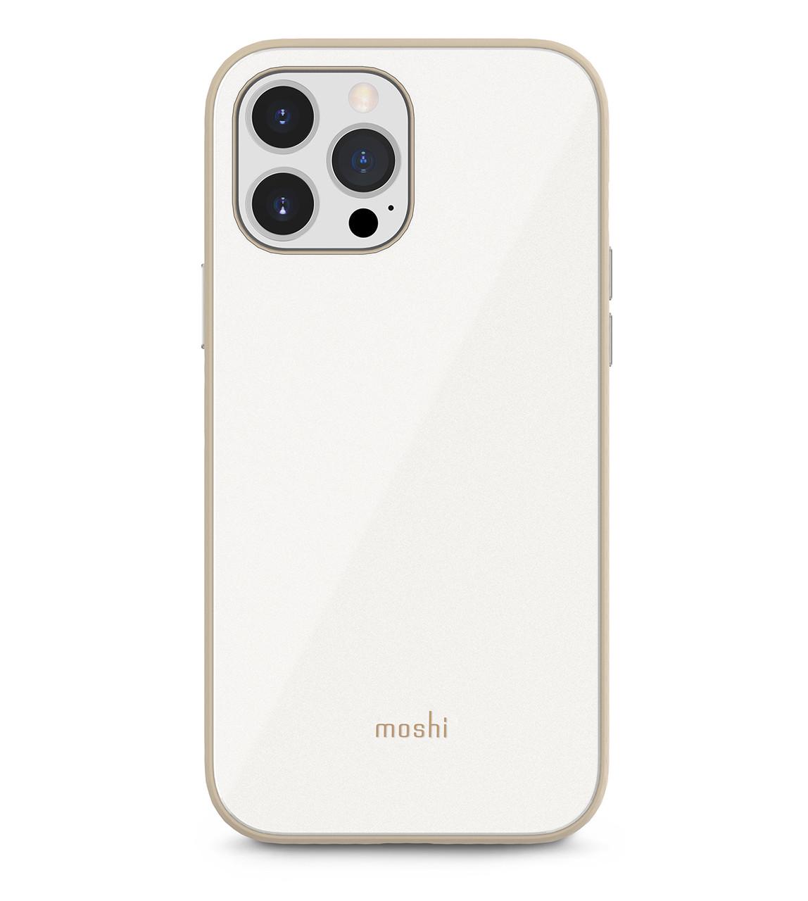 Чехол-накладка Moshi iGlaze Slim Hardshell Case for iPhone 13 Pro Max, Pearl White (99MO132104) - фото 2