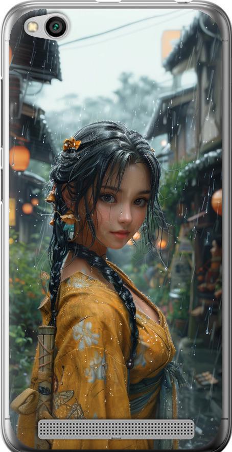 Чехол на Xiaomi Redmi 5A Anime-girl (6133t-1133-42517)