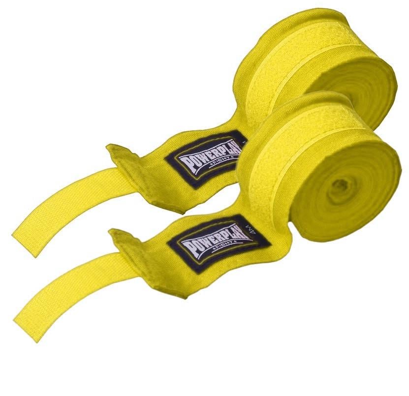 Бинти для боксу PowerPlay 3046 NYLON 3 м Жовтий (PP_3046_3m_Yellow)