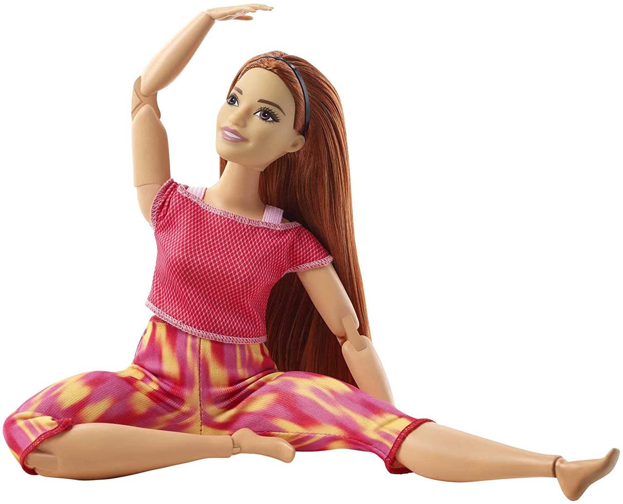 Yoga barbie made hotsell to move