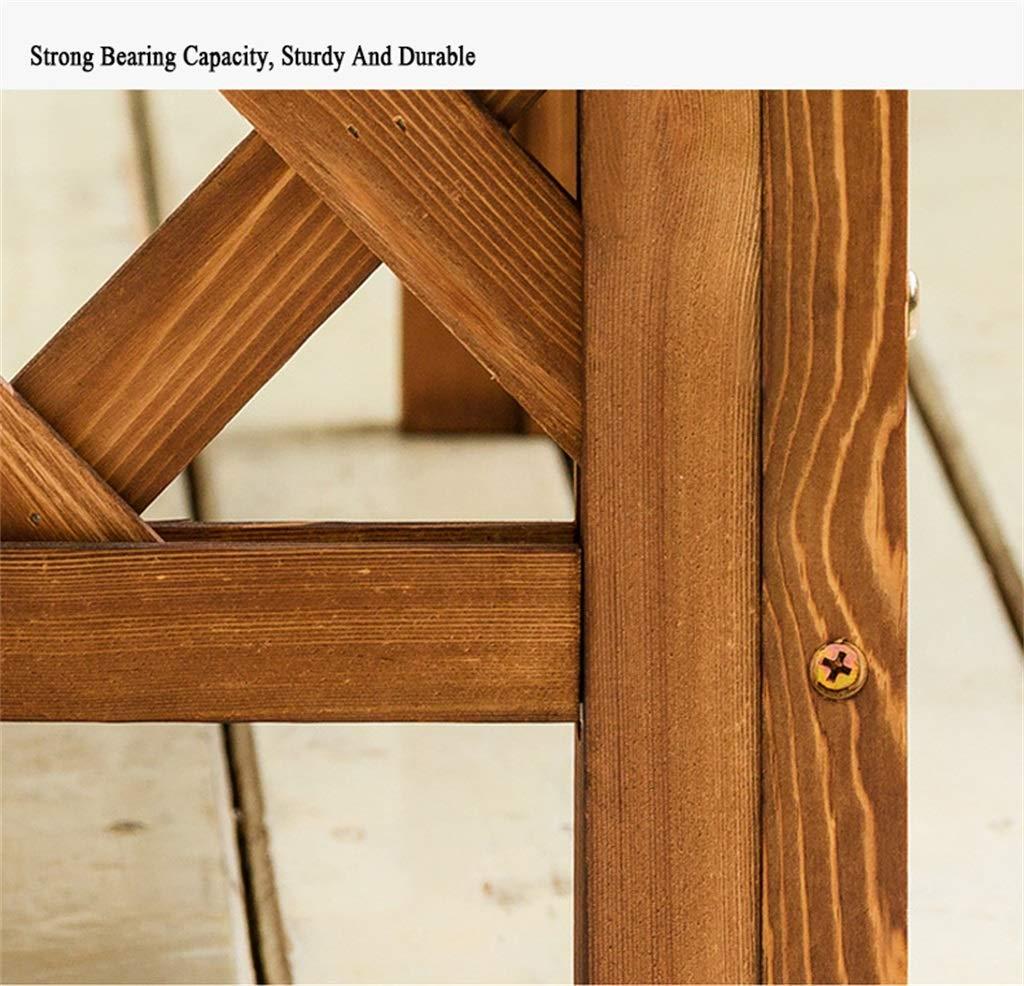 Кашпо на стійці з дерева Варберг Капучіно (КШС-000509) - фото 3