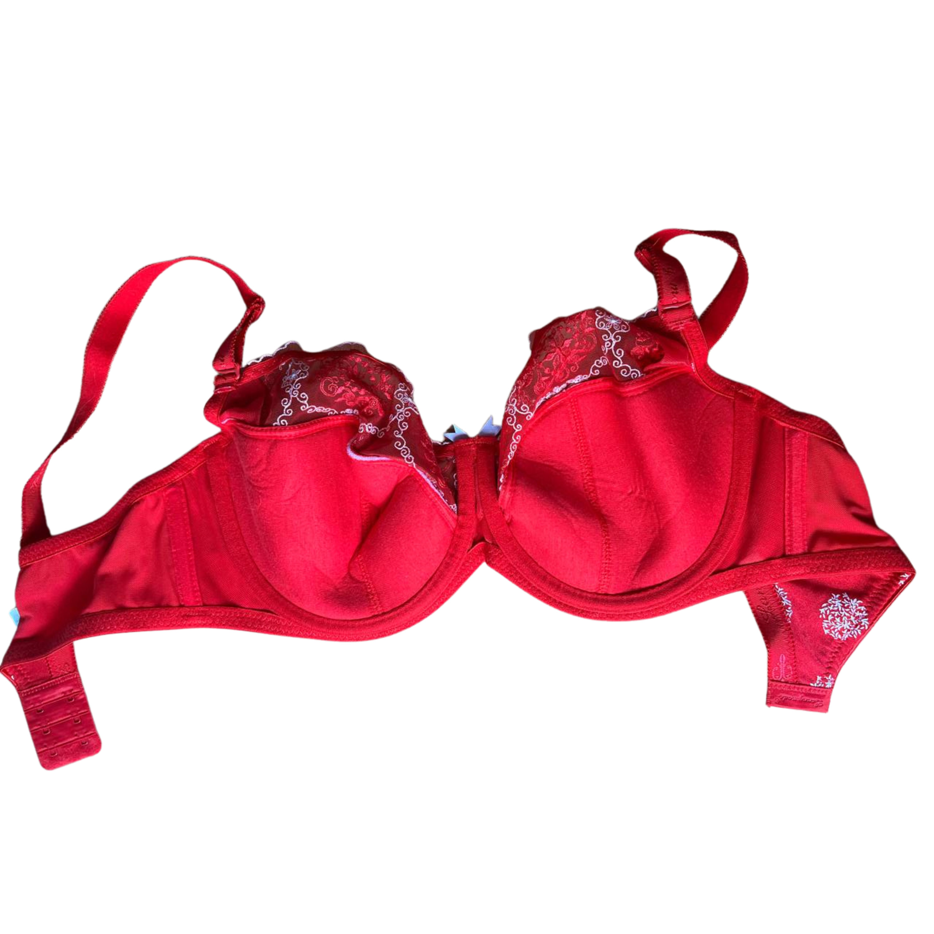 Бюстгальтер з кісточками Lanny Mode напівпоролон 85E Червоний (12491) - фото 3 Бюстгальтер з кісточками Lanny Mode напівпоролон 85E Червоний (12491) - фото 3