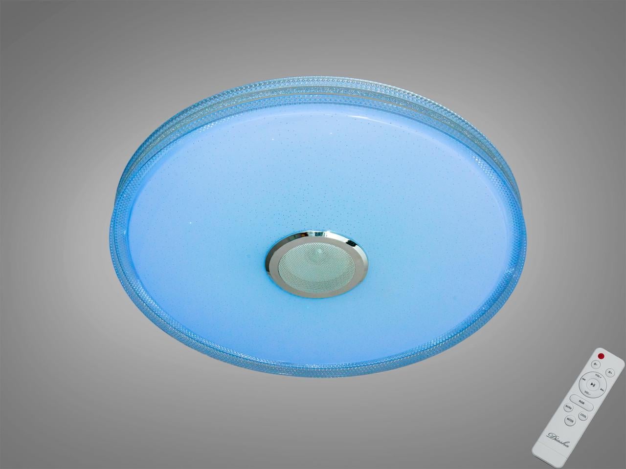 Смарт-люстра светодиодная 80Вт RGB с Bluetooth Белый (2989250467)