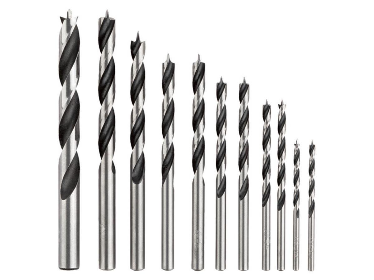 Набор сверл по дереву Parkside PBS 11 B2 11 шт. (1800885431) - фото 2