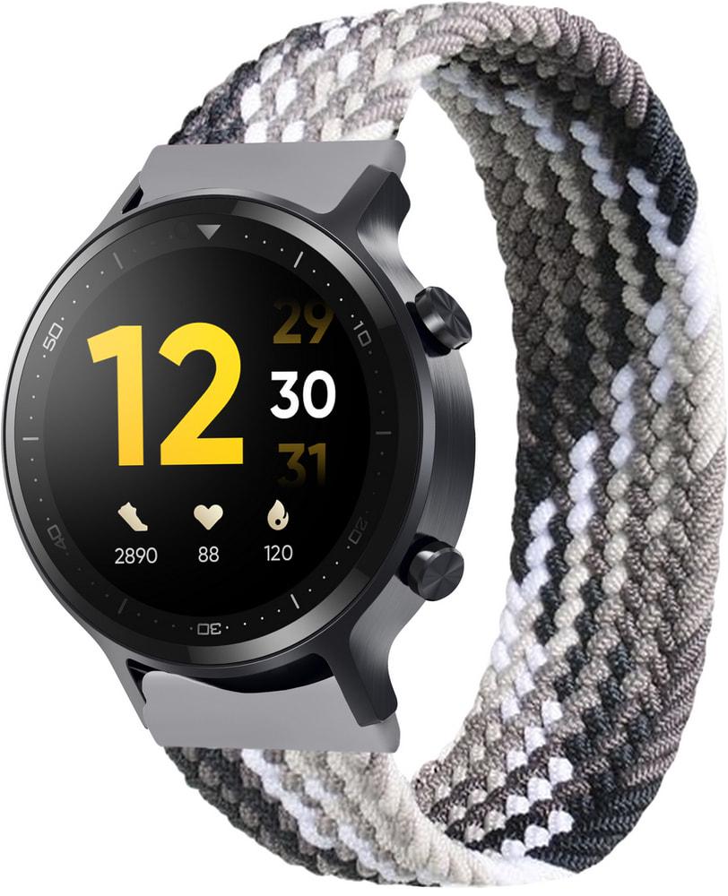 Ремешок Solo Loop Multi для Realme Watch S (145 мм) Black Silver (33732-03) Ремешок Solo Loop Multi для Realme Watch S (145 мм) Black Silver (33732-03)