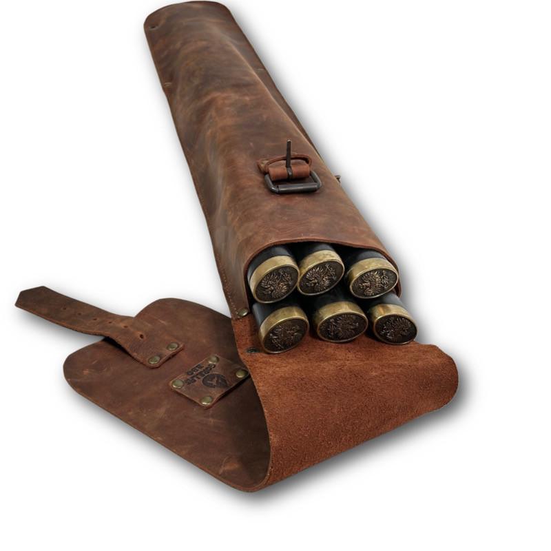 Набор шампуров BS58 Польский герб в чехле из кожи